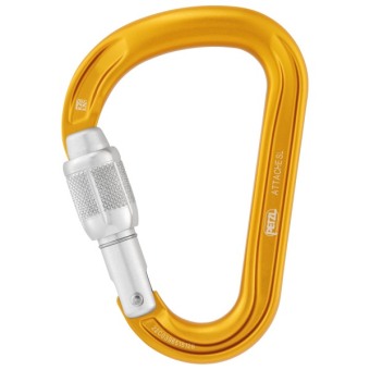 Petzl Attache Screw-Lock yellow yellow