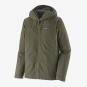 Patagonia Mens Boulder Fork Rain Jacket, Farbe: basin green