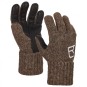 Ortovox Classic Glove Leather, Farbe: black sheep