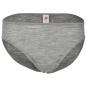 Engel Bikini Slip Damen Wolle Seide, Farbe: grau-melange